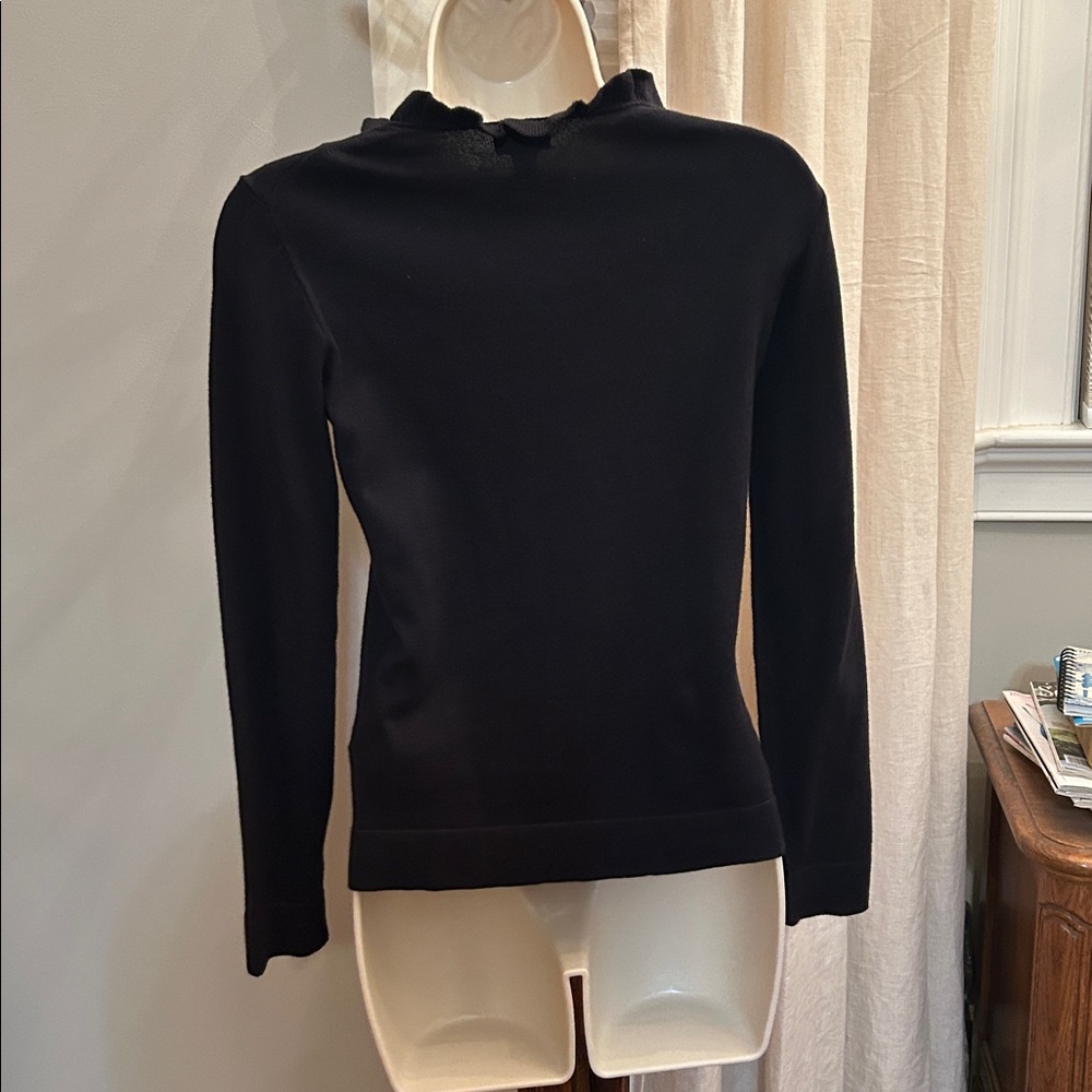J.Crew Ruffle Collar Sweater - Picture 2 of 3